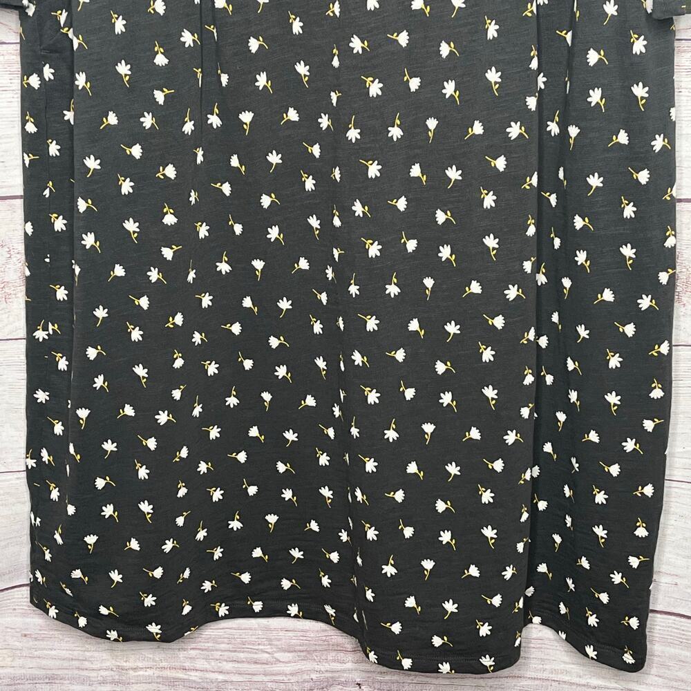 Boden Women's Penny 100% Cotton Knit Ditzy Floral Pocket Dress Size 16 - Picture 9 of 12